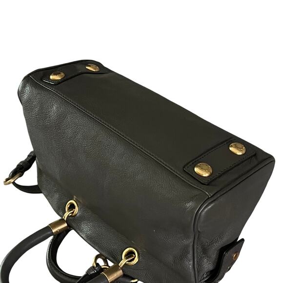 Marc by Marc Jacobs Too Hot to Handle Leather Satchel Handbag Purse - Picture 10 of 10